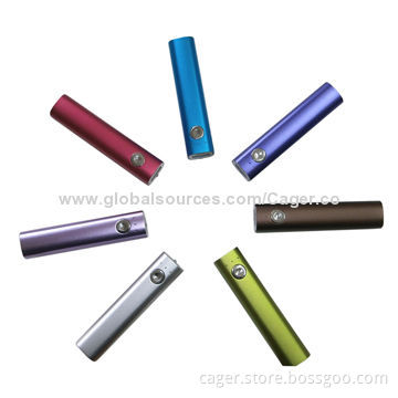 2,600mAh Single Cell Power Banks with Aluminum Housing